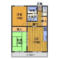 室内間取図(間取)