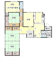 南あわじ中古物件平屋建（地下倉庫有）