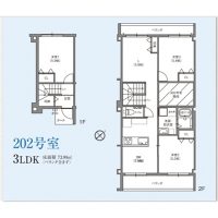 【レクラン水越】202号室 駐車場2台分込み！北淡ICより車で約6分！