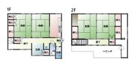 洲本市由良＿ノスタルジックな川沿いに建つ2階建中古住宅。洲本BSより車で約15分