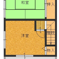 室内2階間取図(間取)